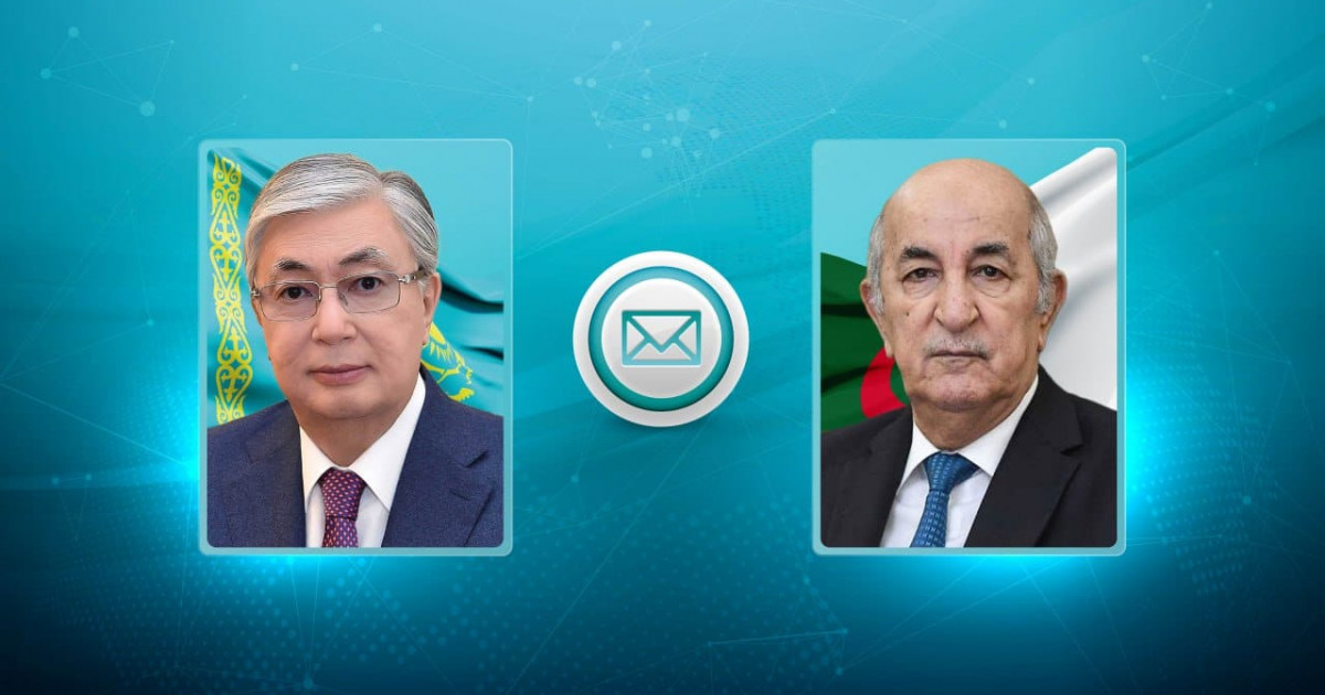 Мемлекет басшысы Алжир президенті Әбделмәжид Теббунға құттықтау жіберді