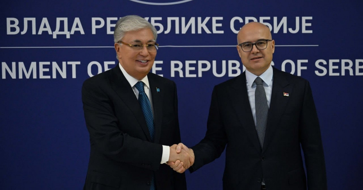 Мемлекет басшысы Сербия премьер-министрімен кездесті