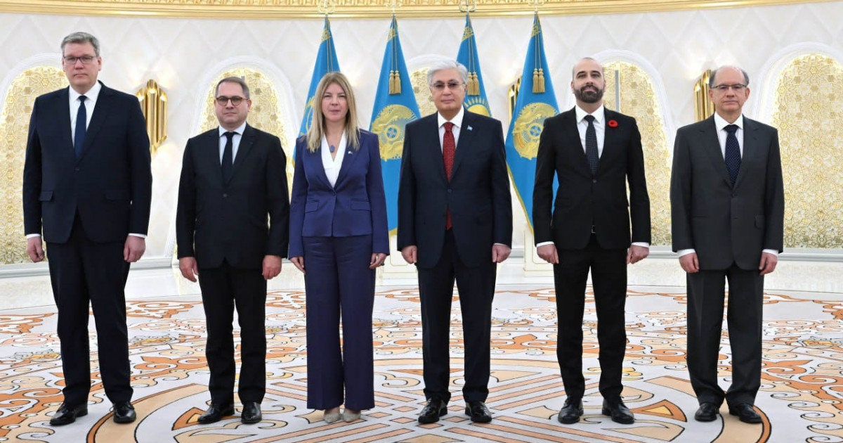 Президент бірнеше мемлекеттің елшісінен сенім грамоталарын қабылдады