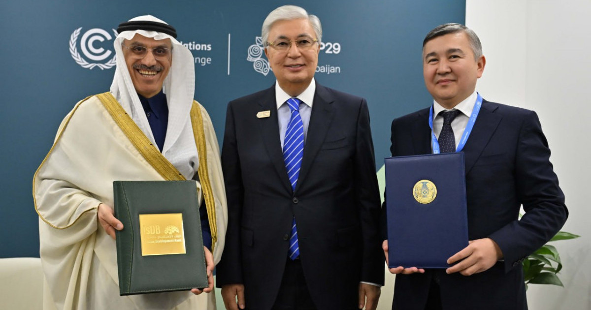 Тоқаев пен Ислам даму банкінің президенті 1,1 миллиард  долларлық келісімге қол қойды