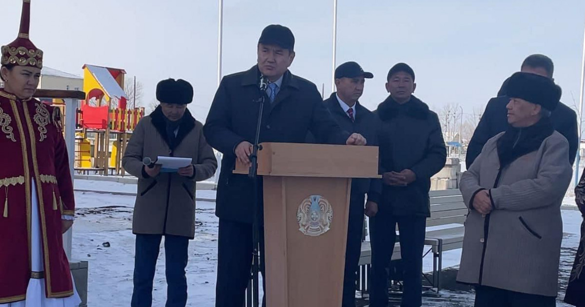 Тұғыл ауылында жаңа спорт кешені халық игілігіне берілді