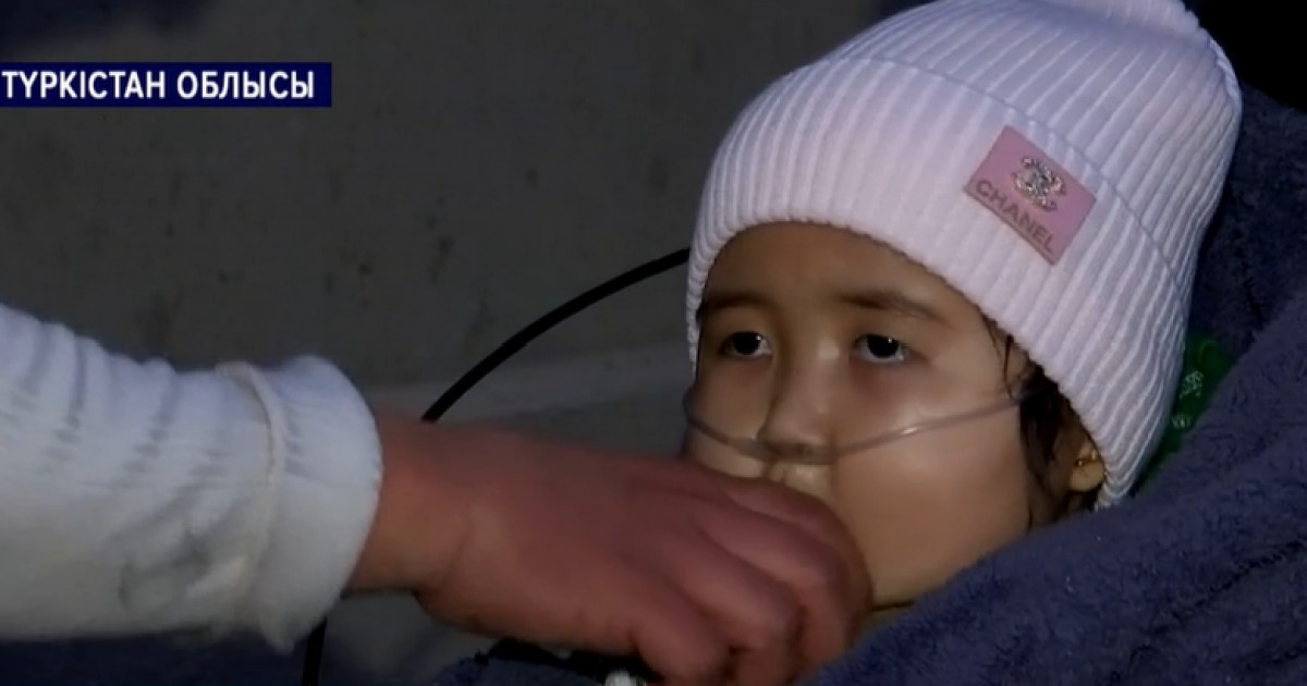Түркістан облысында тоғыз жасар қыздың өкпесі шіри бастаған