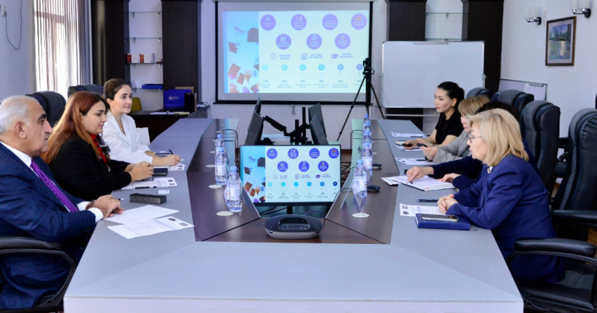 Әзербайжан ұлттық экономикалық университеті өкілдерімен кездесу