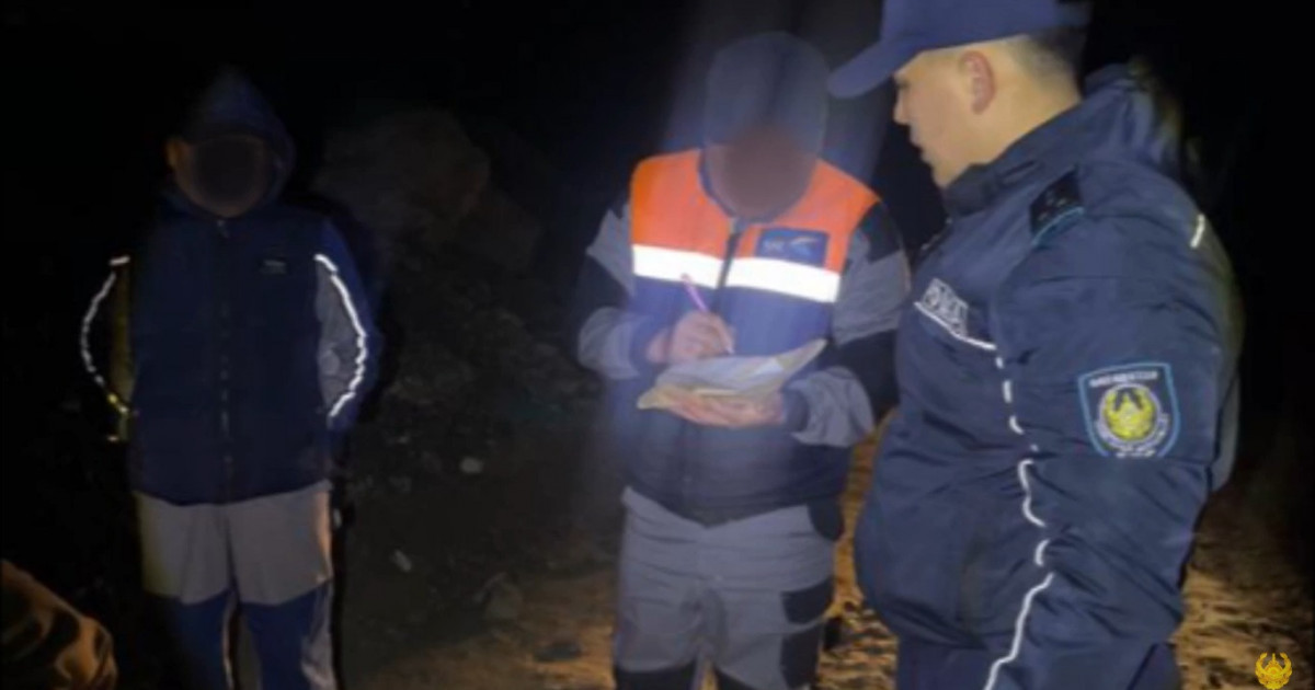 Абай облысында шахтадан алтын ұрлағандар ұсталды (видео)