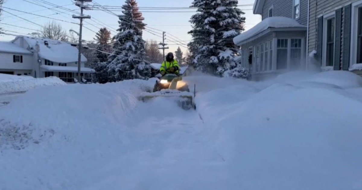 АҚШ-тың бірқатар штатында қалың қар жауды