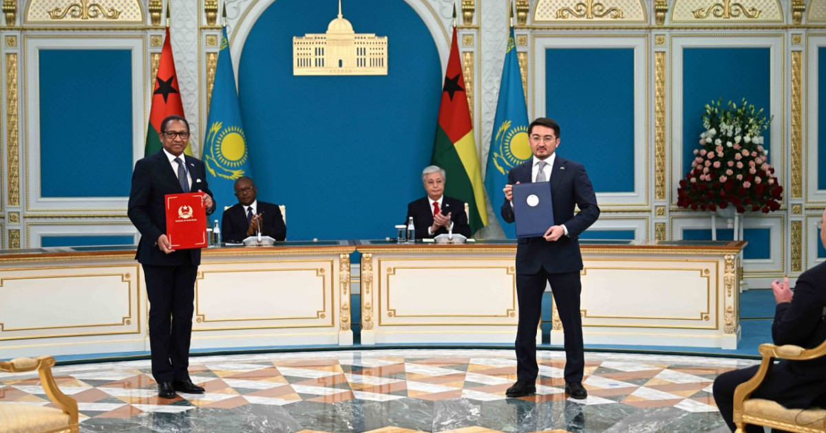 Қазақстан мен Гвинея-Бисау арасында бірлескен мәлімдеме қабылданды
