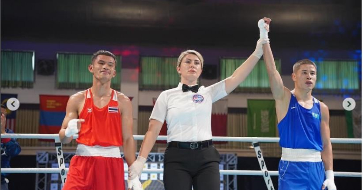 Оразбек Асылқұлов таиландтық боксшыны жеңіп, Азия чемпионатының жартылай финалына шықты