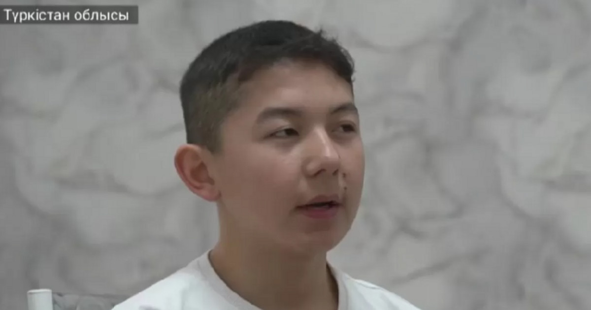 14 жастағы түркістандық бала әлемдік рекордты жаңартпақ