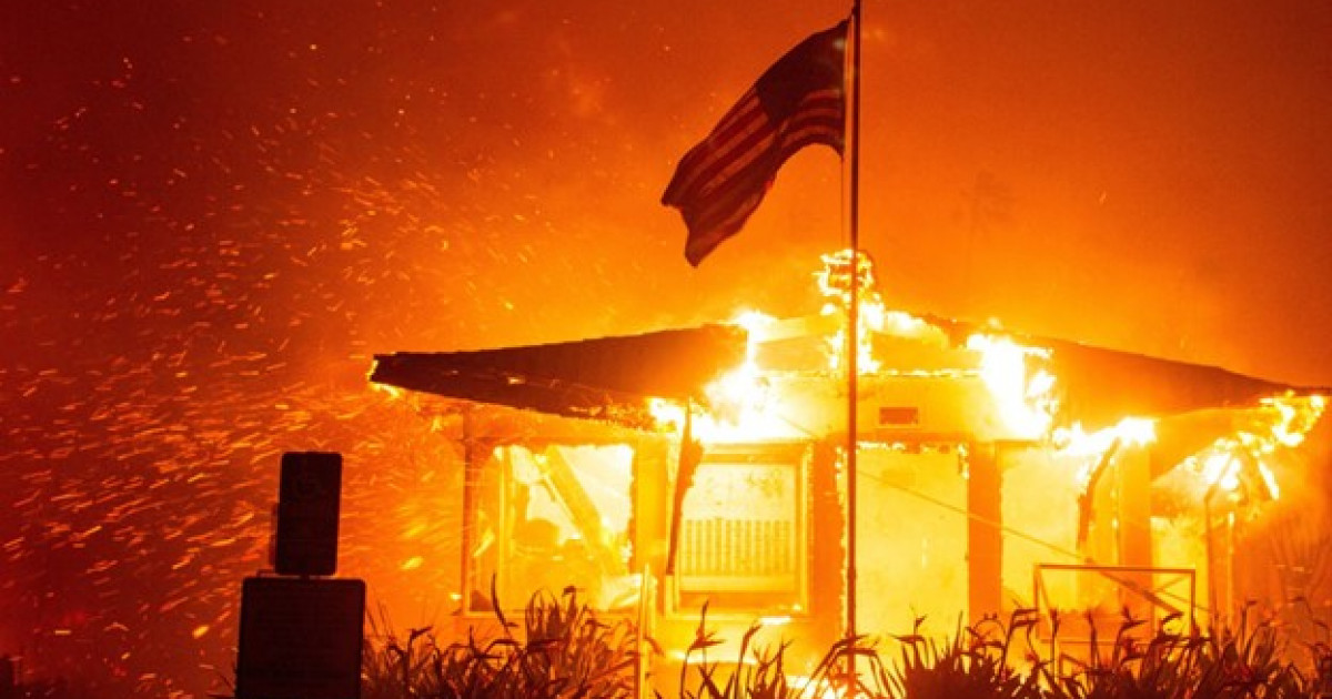 Калифорниядағы жойқын өрттен болған шығын 150 миллиард доллар деп болжануда