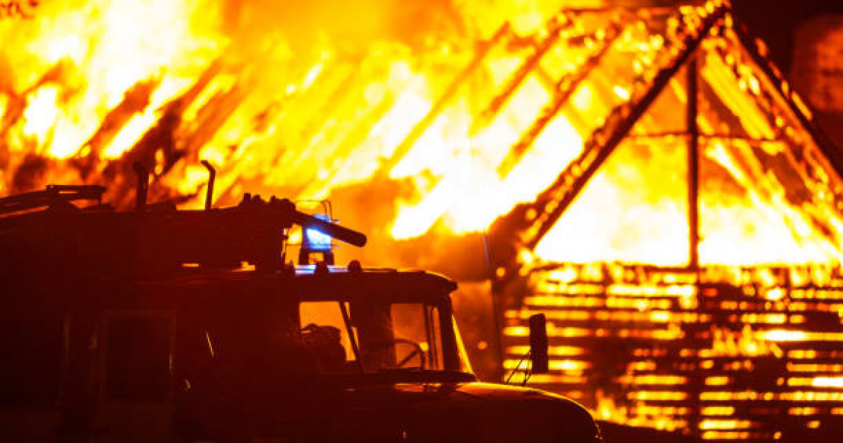 Солтүстік Қазақстанда үй өртеніп, бес адам қаза тапты