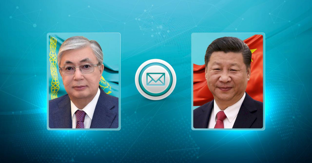 Президент Қытай Халық Республикасының төрағасына көңіл айту жеделхатын жолдады