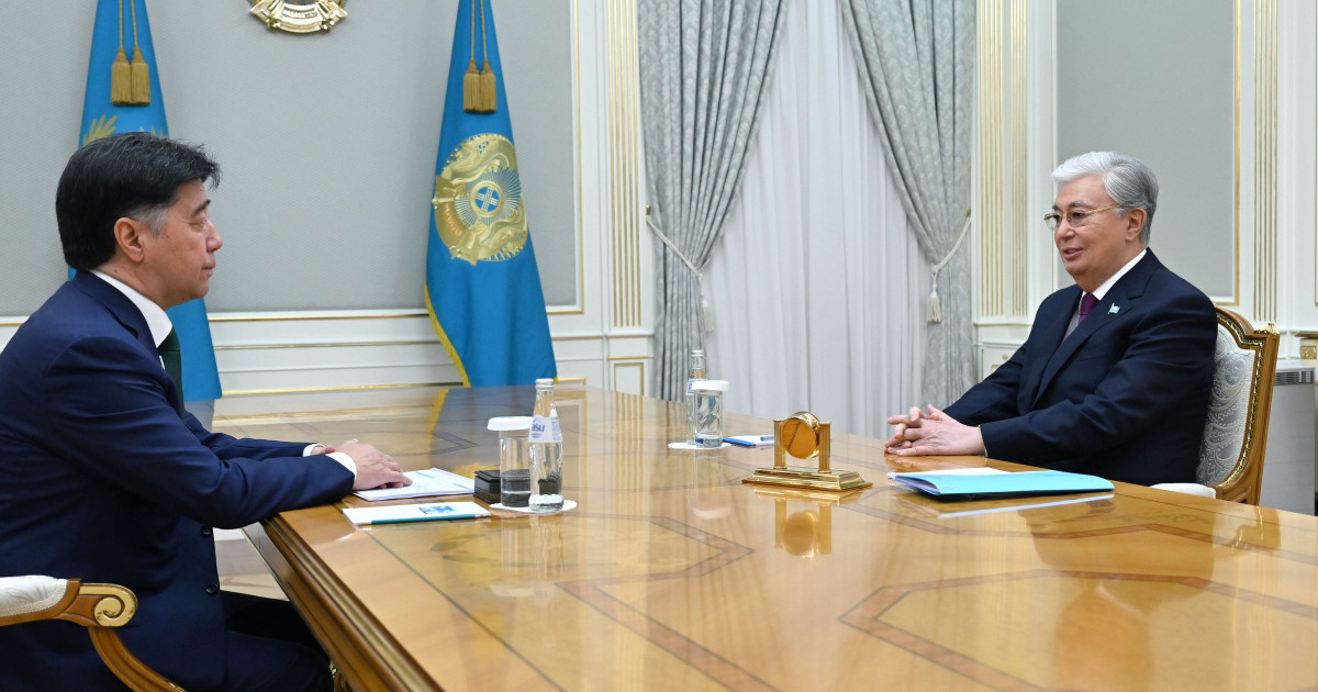 Президент Әлихан Байменовті қабылдады