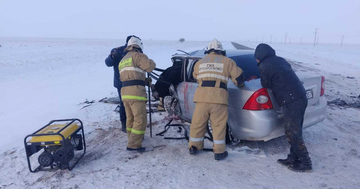 Батыс Қазақстан облысында жол апатынан үш адам қайтыс болды