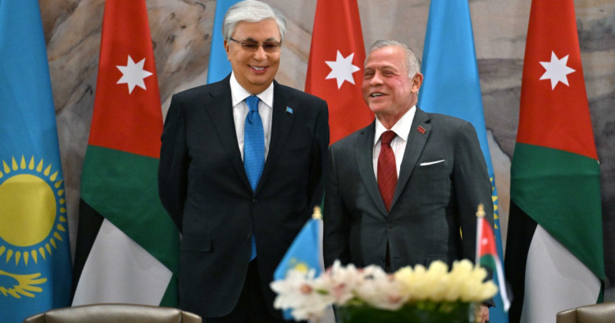 Қасым-Жомарт Тоқаев пен II Абдалла бен әл-Хусейн Бірлескен мәлімдеме жасады