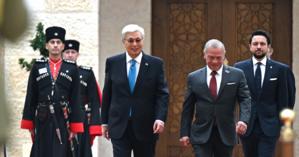 Мемлекет басшысы мен Иордания Королі өзекті мәселелер жөнінде пікір алмасты