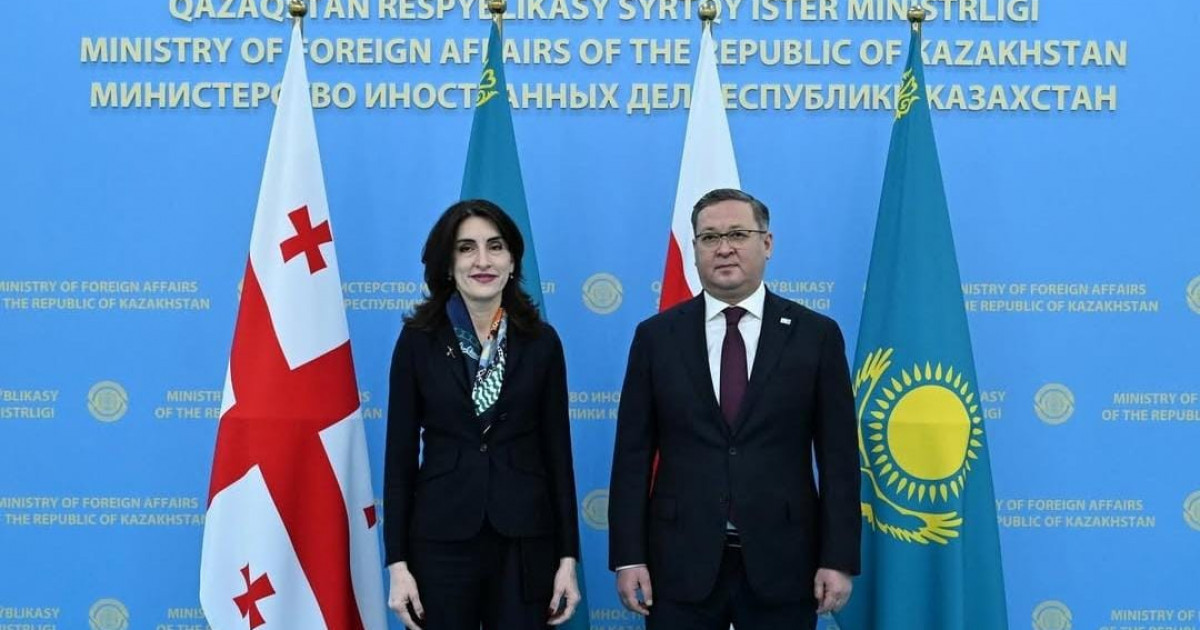 Мұрат Нұртілеу Грузияның сыртқы істер министрімен келіссөз жүргізді