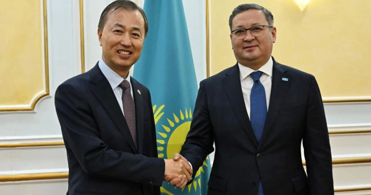 Мұрат Нұртілеу Оңтүстік Корея елшісімен өзара ынтымақтастықты дамыту мәселелерін талқылады