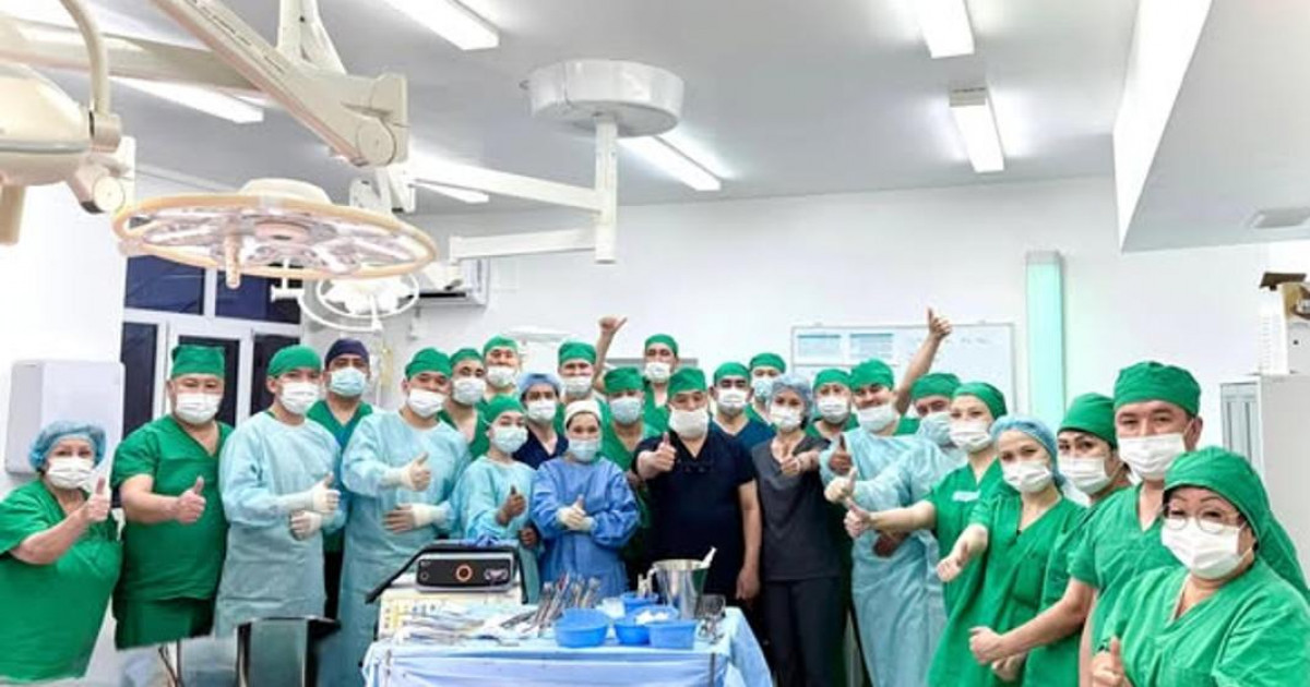 Облыс тарихындағы алғашқы бауыр трансплантациясы сәтті өтті