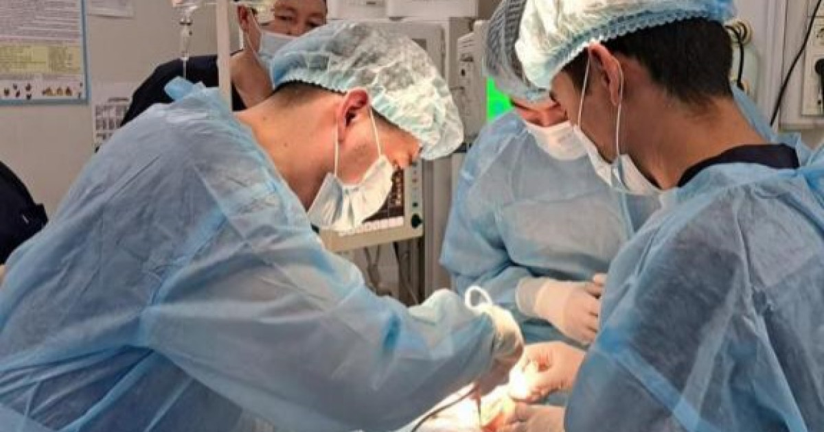 Шымкентте 4 айлық сәбидің бүйрегіне күрделі ота жасалды