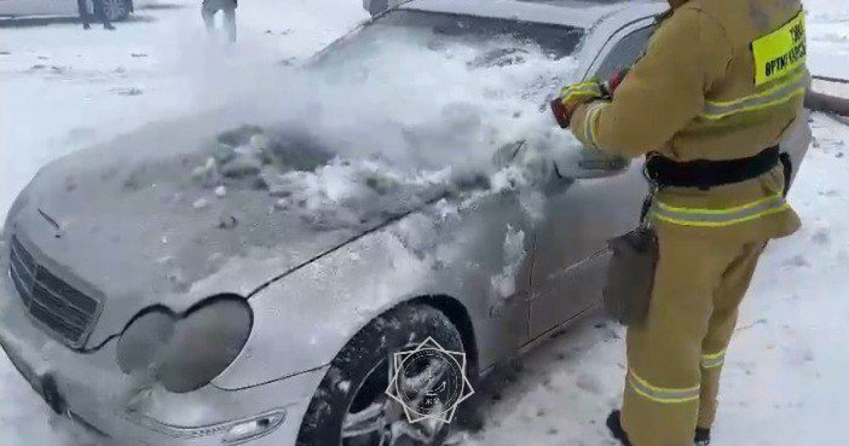 Бүгін үш автокөлік өртенді - ТЖМ