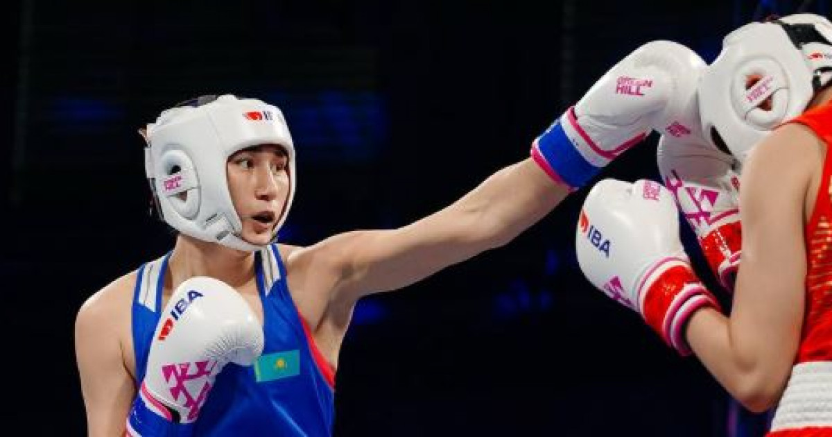 Аида Әбікеева Қытай боксшысын жеңіп, әлем чемпионатының ширек финалына өтті