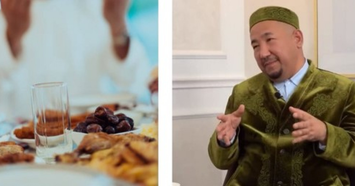 «Ауызашар бермесе, аштан өліп қалатындай...»: Нұрлан имам қасиетті айда даңғазалықты доғару керек екенін айтты