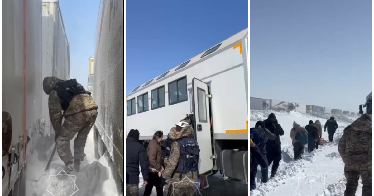 Қар құрсауынан 96 адам құтқарылды