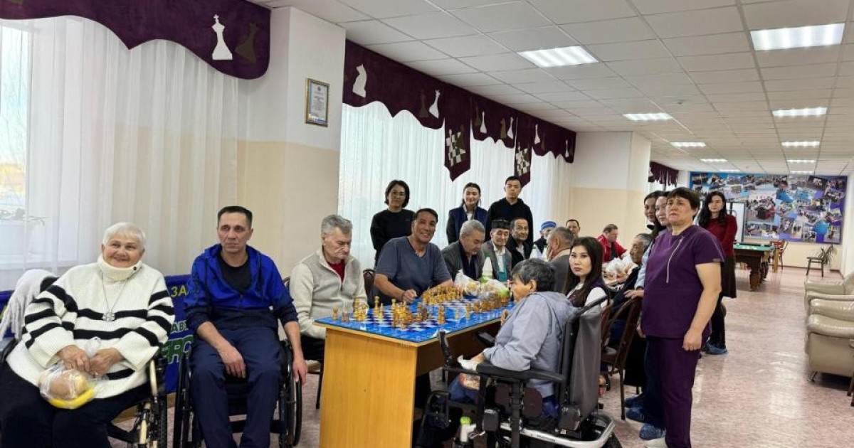 Қайырымдылық күніне орай қарт спортшыларға құрмет көрсетілді