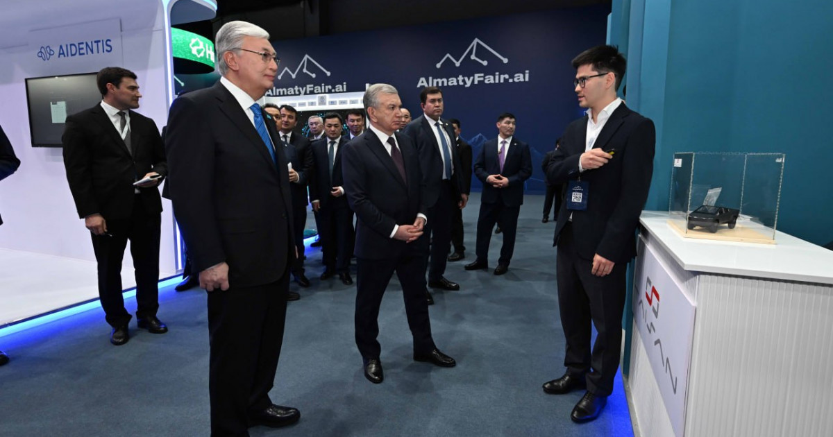 Қазақстан мен Өзбекстан президенттері AlmatyFair.ai көрмесіне барды