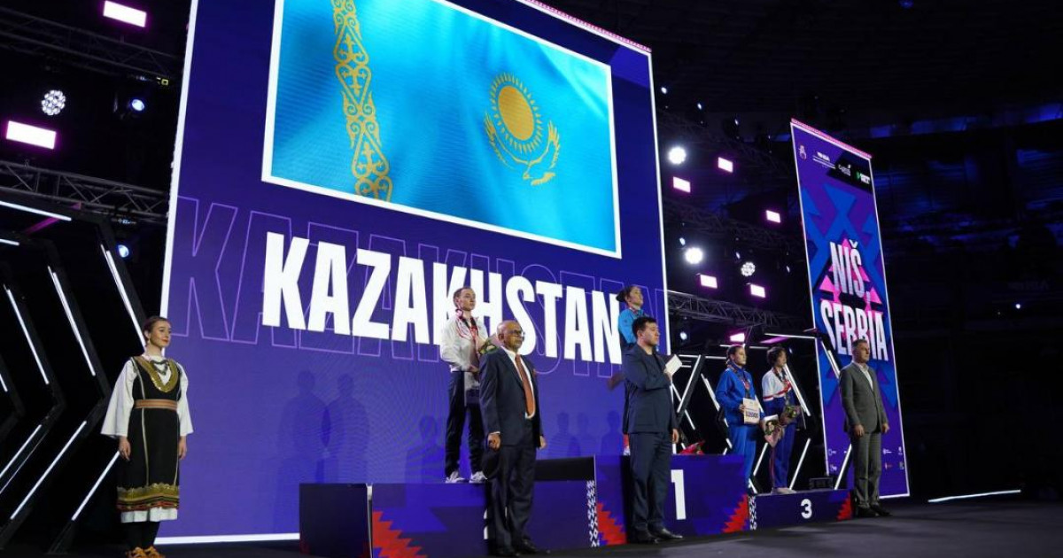 Әлем чемпионатының жүлдегерлері елге оралды