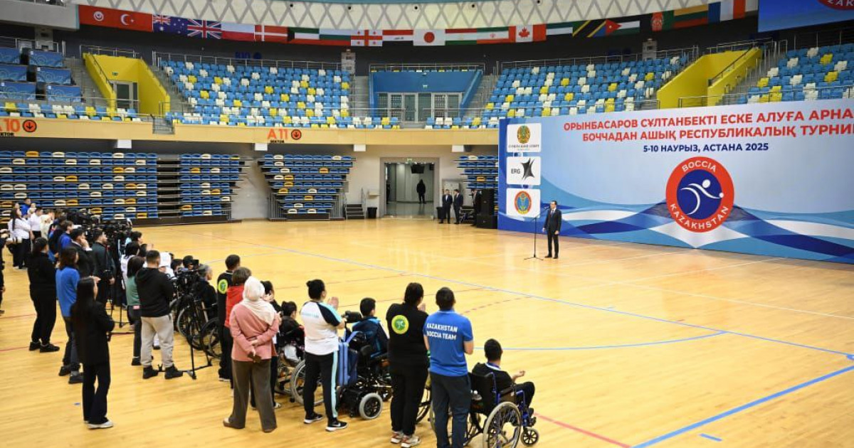 Мәулен Әшімбаев боччадан республикалық турнирдің жеңімпаздарын марапаттады
