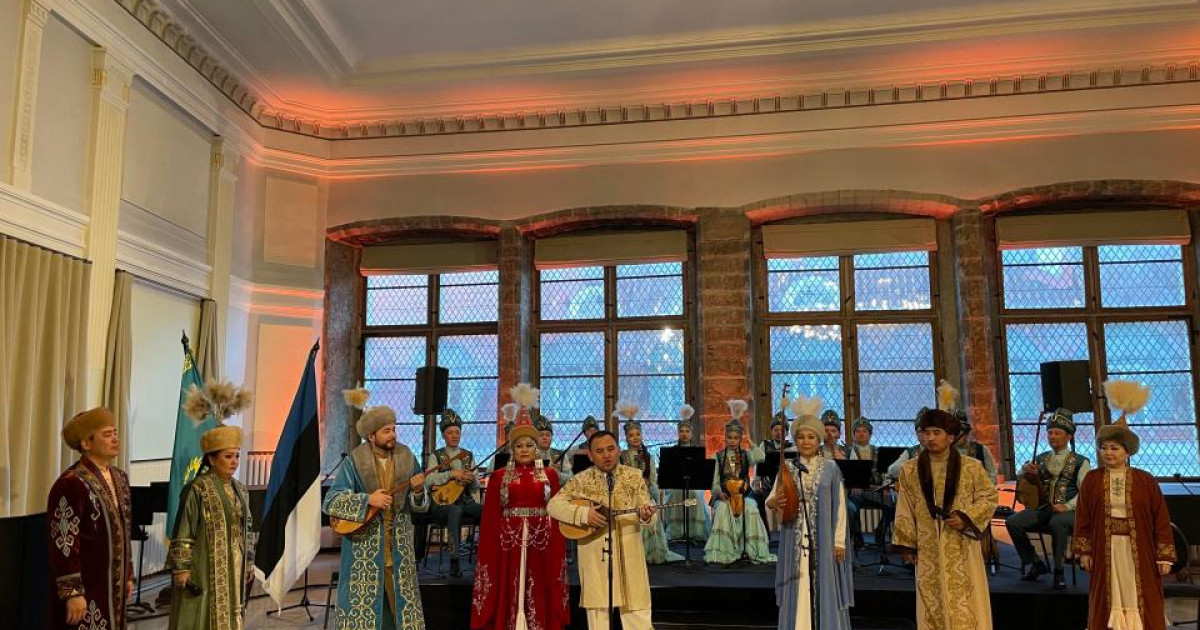 Наурыз мерекесі Таллин филармониясының концерт залында тойланды