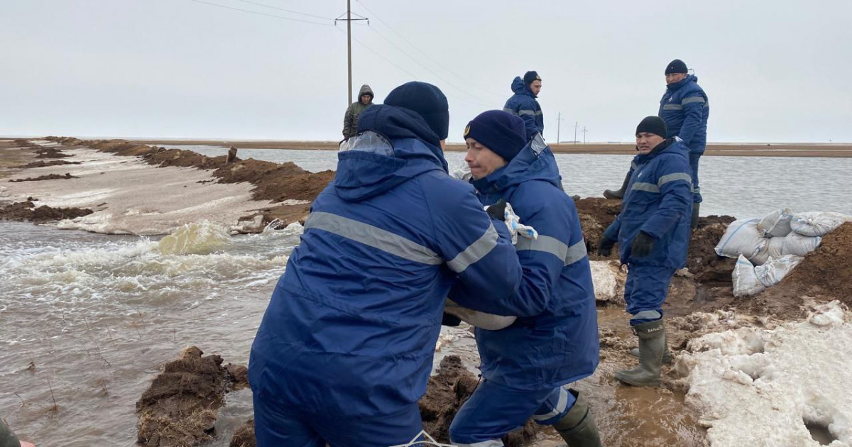 СҚО-да су тасқынына қарсы шаралар жүргізілуде