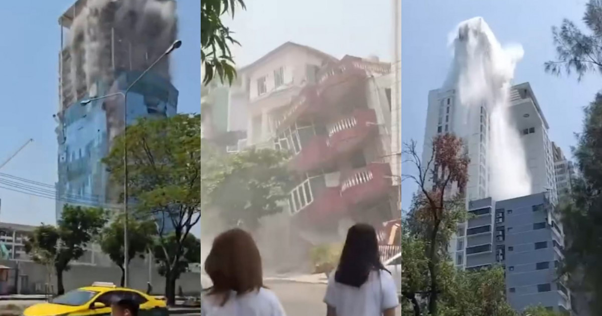 Таиланд пен Мьянмада жойқын жер сілкінісі болды (видео)