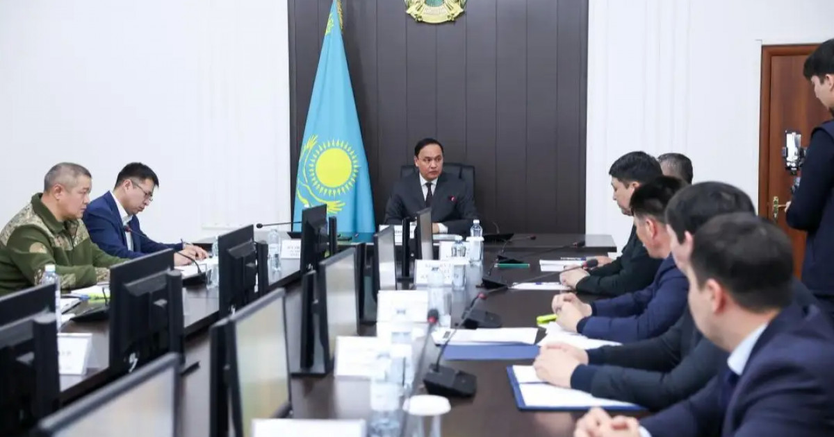 Жамбыл облысында 5 балдық жер сілкінісі: Ербол Қарашөкеев жедел штаб отырысын өткізді