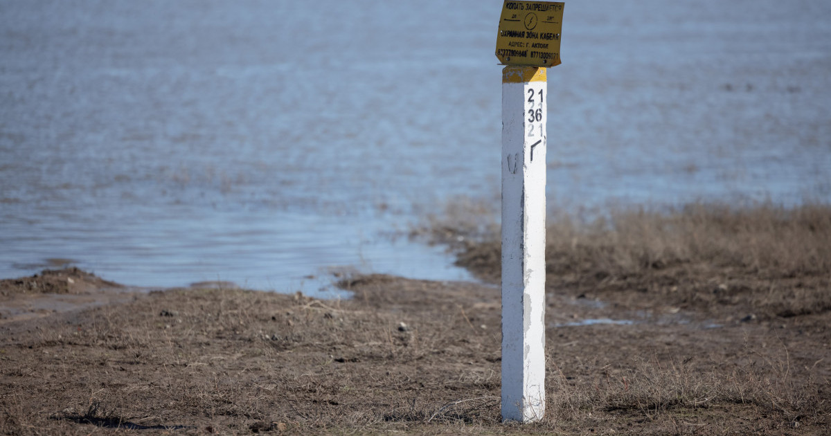 Ақмола облысының Колутон ауылын су басты