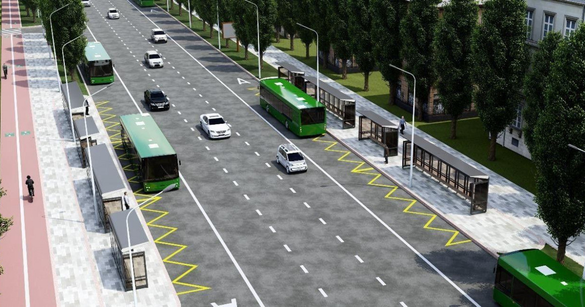 Алматыда Желтоқсан көшесі бойымен BRT желісінің құрылысы басталады
