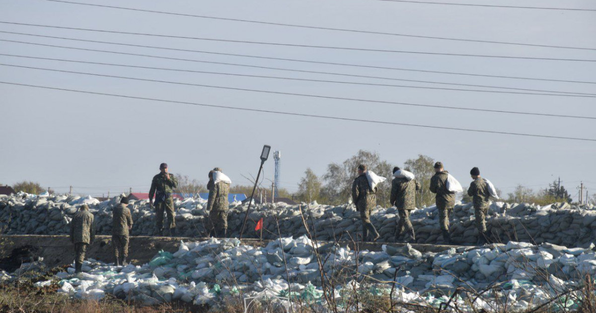 Есіл өзенінде су деңгейі көтерілді
