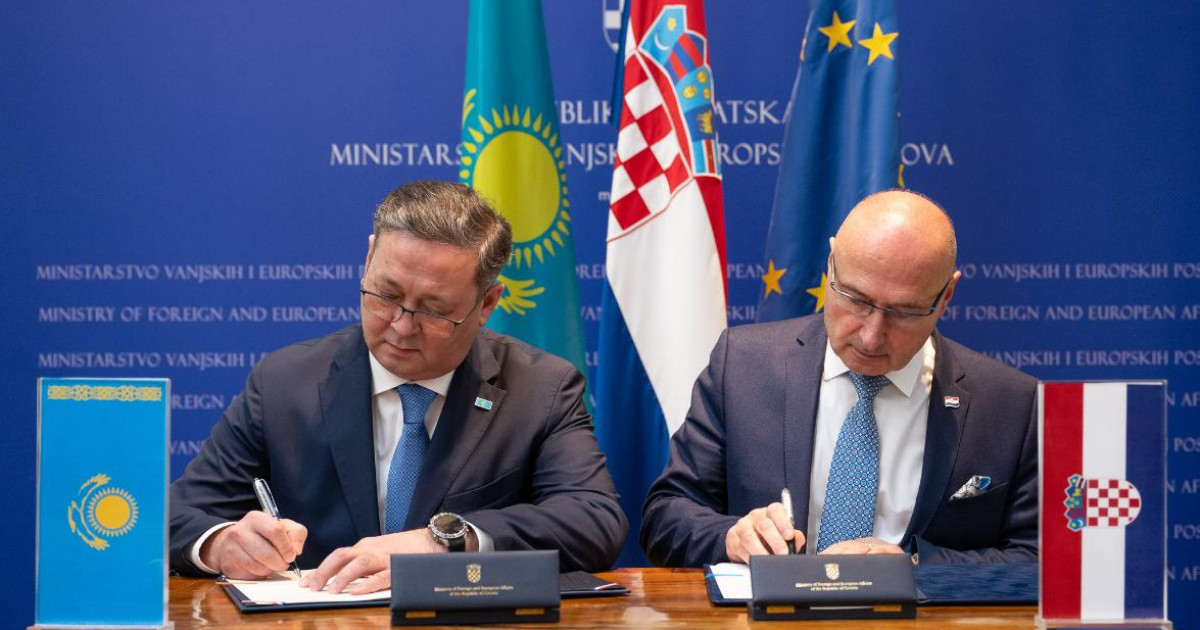 Хорватия Республикасының Сыртқы және еуропалық істер министрі Гордан Грлич-Радман Астанаға келді