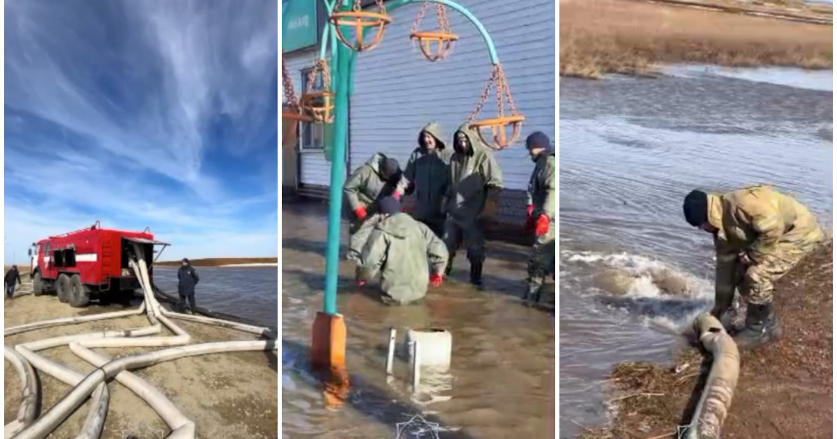 Қарағандылық құтқарушылар Ақмола облысына көмекке барды