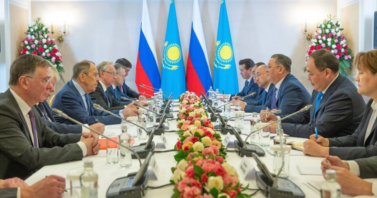 Қазақстан мен Ресей СІМ басшылары Алматыда келіссөздер өткізді