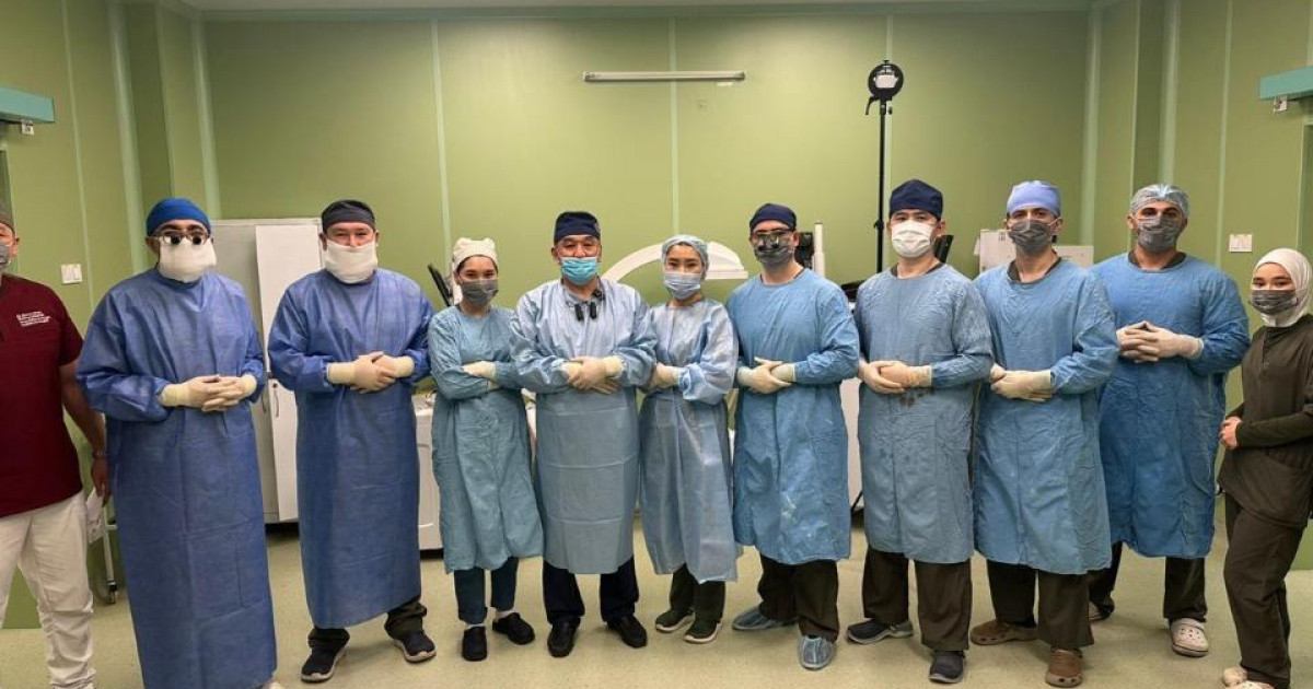 Қазақстанда алғаш рет бүйрекке күрделі ота жасады