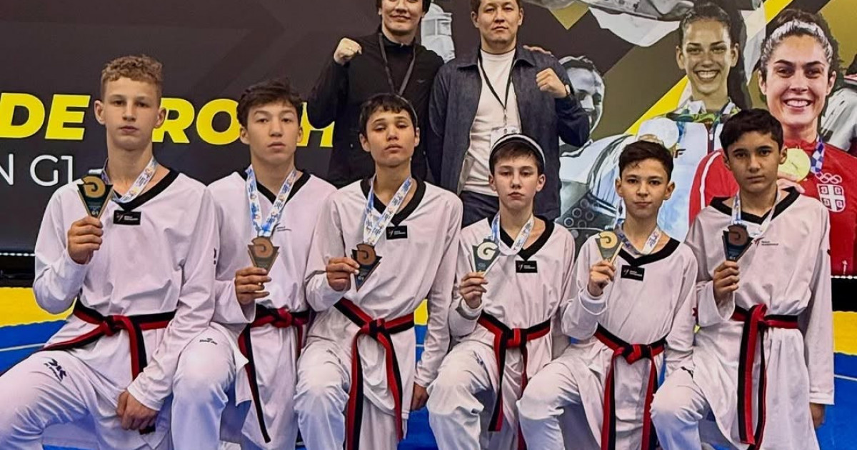 Қазақстандық таэквондошылар Сербияда 11 медаль жеңіп алды