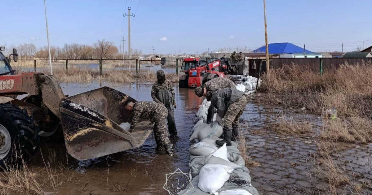 Құтқарушылар Ақмола облысында үйлерді су басуының алдын алды