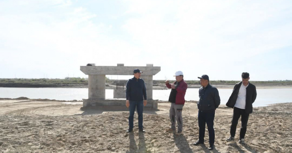 Қызылордада Қарлан көпірінің құрылысы қайта жанданды