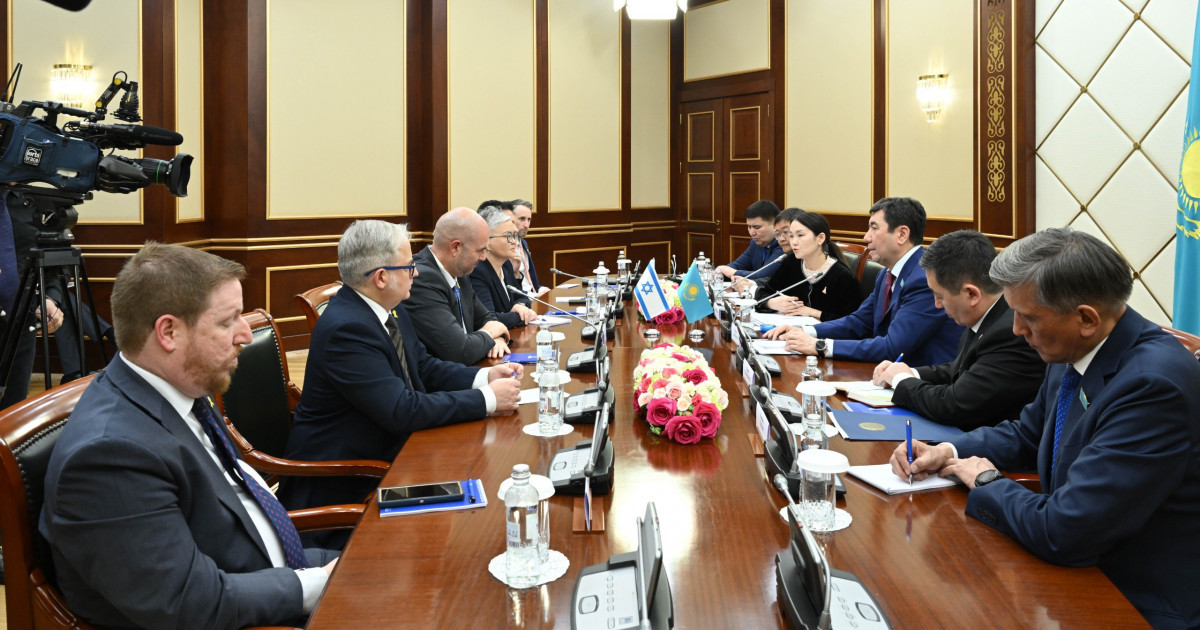 Мәжіліс Төрағасы Израиль Кнессетінің спикерімен кездесті