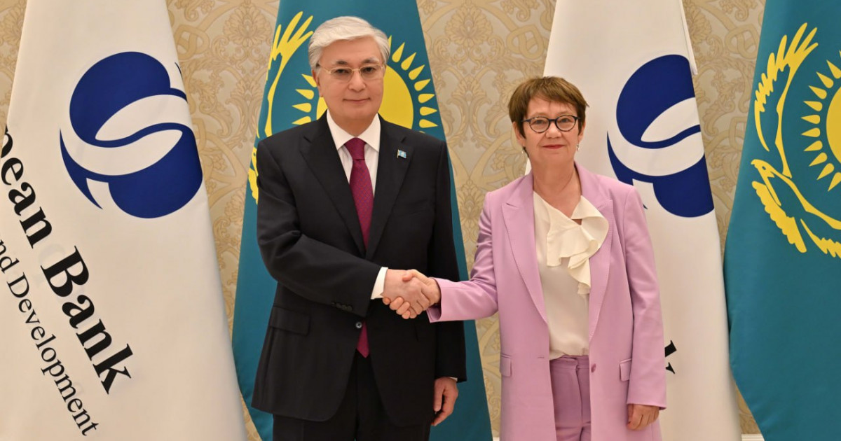 Мемлекет басшысы ЕДҚБ президенті  Одиль Рено-Бассомен кездесті