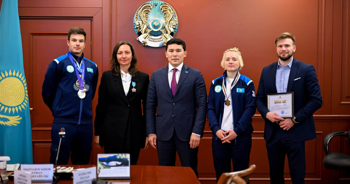 Министр Милан Олимпиадасының жолдамасына үміткер спортшылармен кездесті