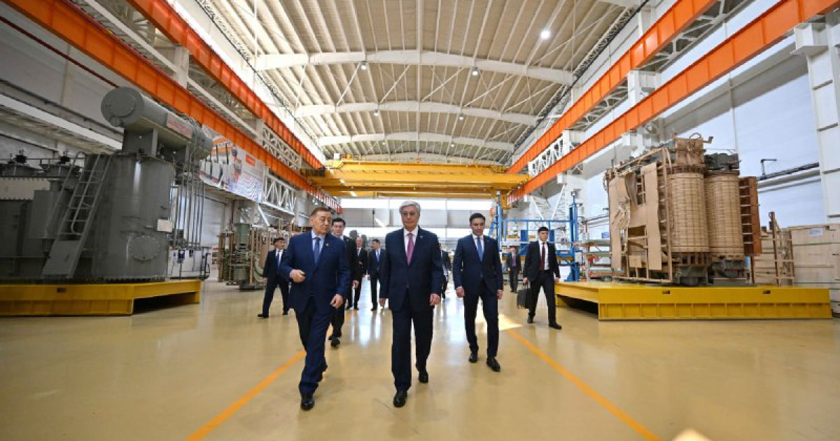 Президент «Тассай» индустриалды аймағындағы өндірістермен танысты