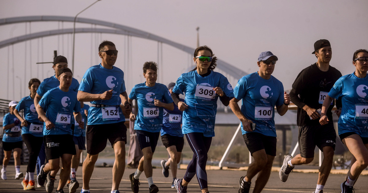 Run for autism: Астанада жүгіруден жарыс өтеді